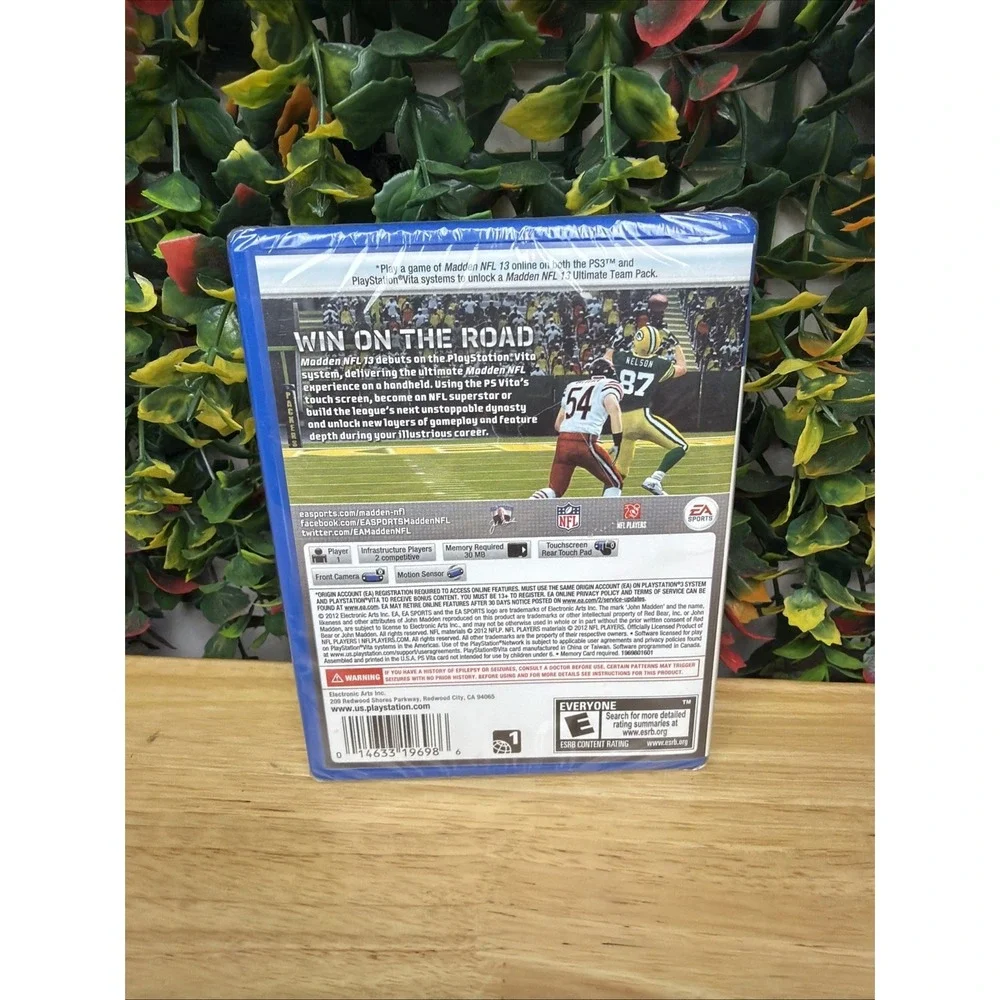 Madden‎ NFL 13 for Sony Playstation Vita Brand NEW Factory Sealed 2012 Megatron